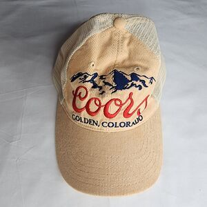 Coors Golden Colorado Trucker Hat Baseball Cap